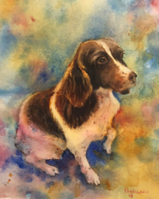 Philly, watercolor, 2020 Philly