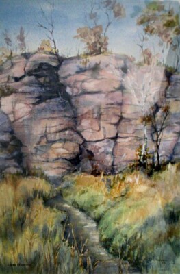 Lorenz Easement, watercolor Lorenz Easement