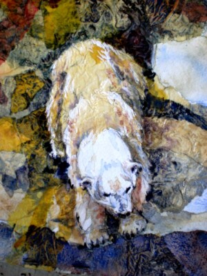 Go With the Flow, (Detail), Mixed Media Go with the Flow