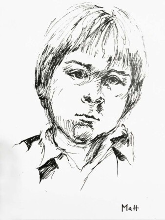 Matt, Pen & Ink, 1982